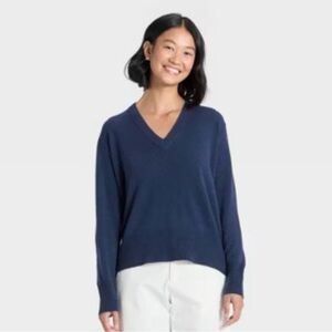 V-Neck Pullover Sweater NWT